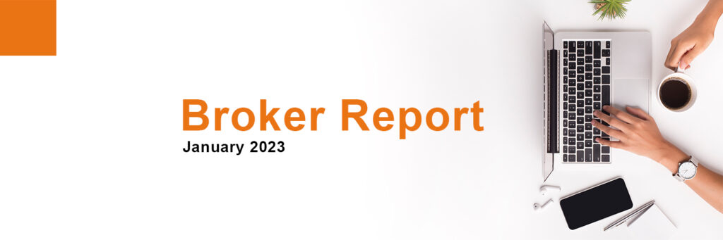 Read more about the article January 2023 Broker Report
