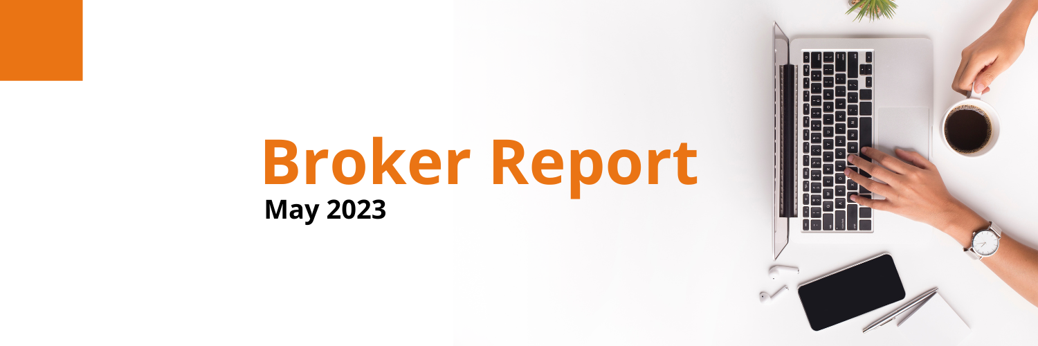 May Broker Report Banner