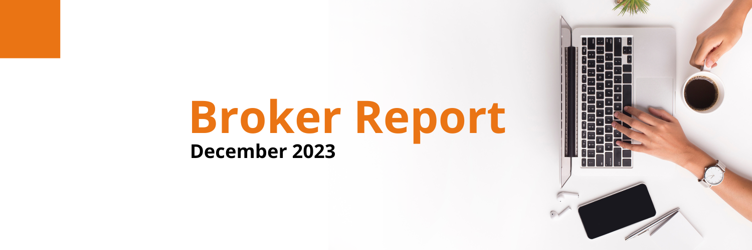 December Broker Report Banner