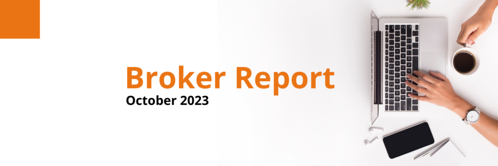 Read more about the article October 2023 Broker Report