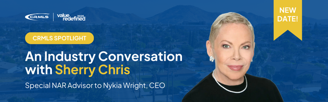 Rescheduled Webinar An Industry Conversation with Sherry Chris New Date